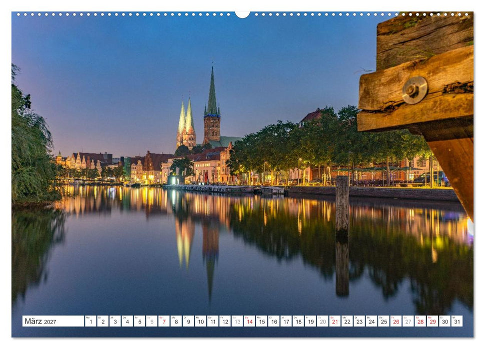 Schleswig-Holstein - Hansestadt Lübeck (CALVENDO Wandkalender 2027)