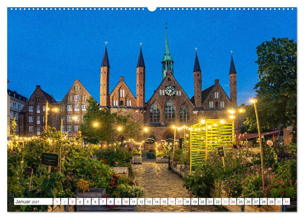 Schleswig-Holstein - Hansestadt Lübeck (CALVENDO Premium Wandkalender 2027)