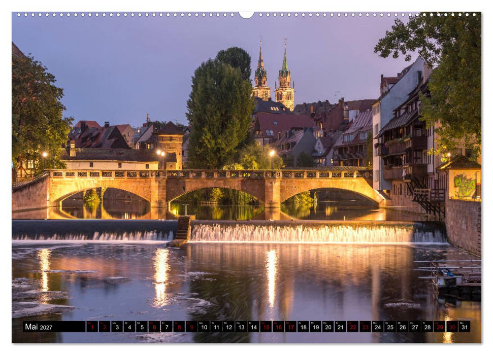 Wunderbares Nürnberg (CALVENDO Wandkalender 2027)