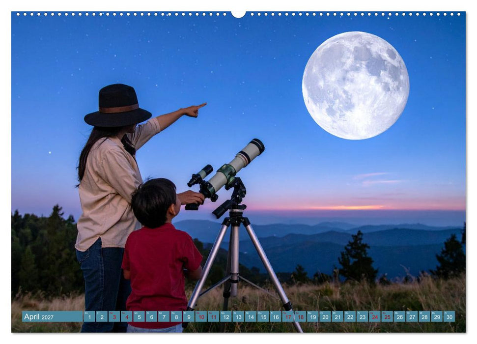 Die Sehnsucht nach den Sternen (CALVENDO Wandkalender 2027)