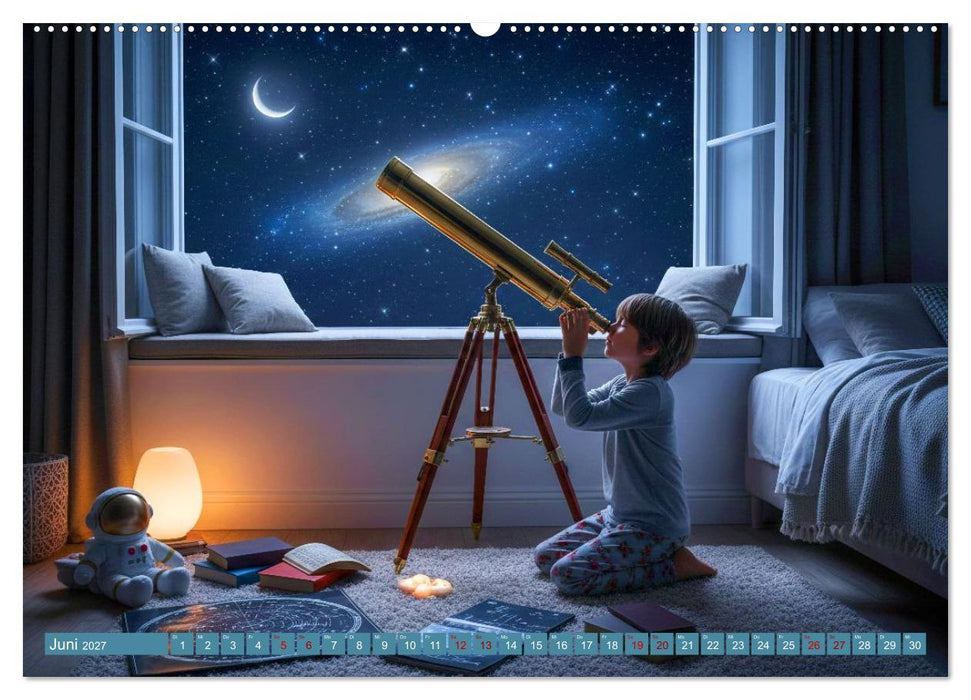 Die Sehnsucht nach den Sternen (CALVENDO Premium Wandkalender 2027)