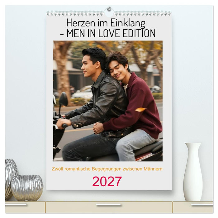 Herzen im Einklang - MEN IN LOVE EDITION (CALVENDO Premium Wandkalender 2027)