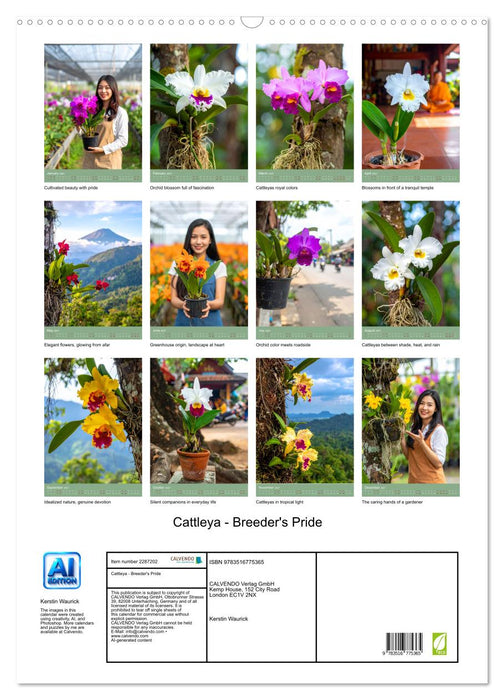 Cattleya - Breeder's Pride (CALVENDO Monthly Calendar 2027)