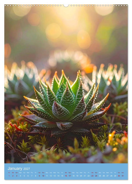 Succulents in Many Shapes (CALVENDO Premium-Calendar 2027)