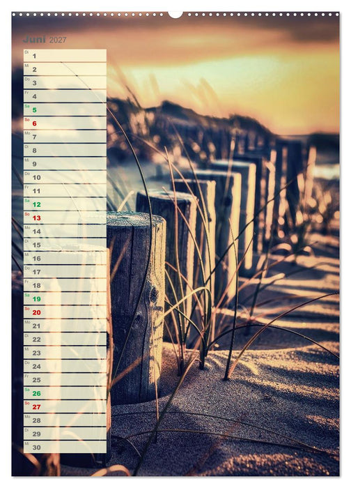 Dünen und Buhnen (CALVENDO Wandkalender 2027)