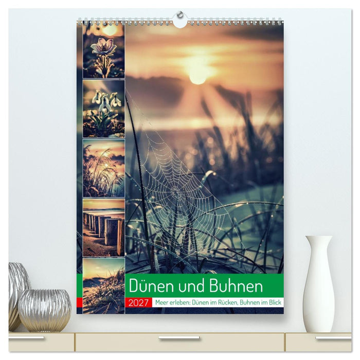 Dünen und Buhnen (CALVENDO Premium Wandkalender 2027)