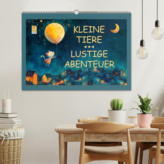 Kleine Tiere - Lustige Abenteuer (CALVENDO Wandkalender 2027)