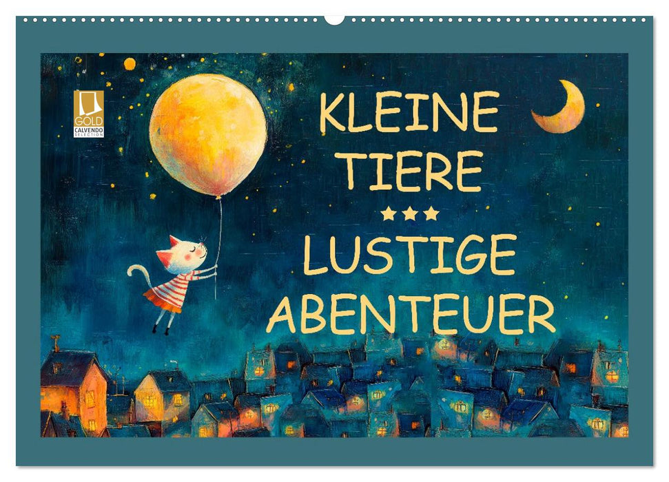 Kleine Tiere - Lustige Abenteuer (CALVENDO Wandkalender 2027)