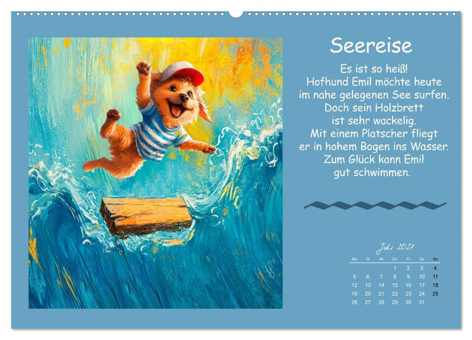 Kleine Tiere - Lustige Abenteuer (CALVENDO Premium Wandkalender 2027)