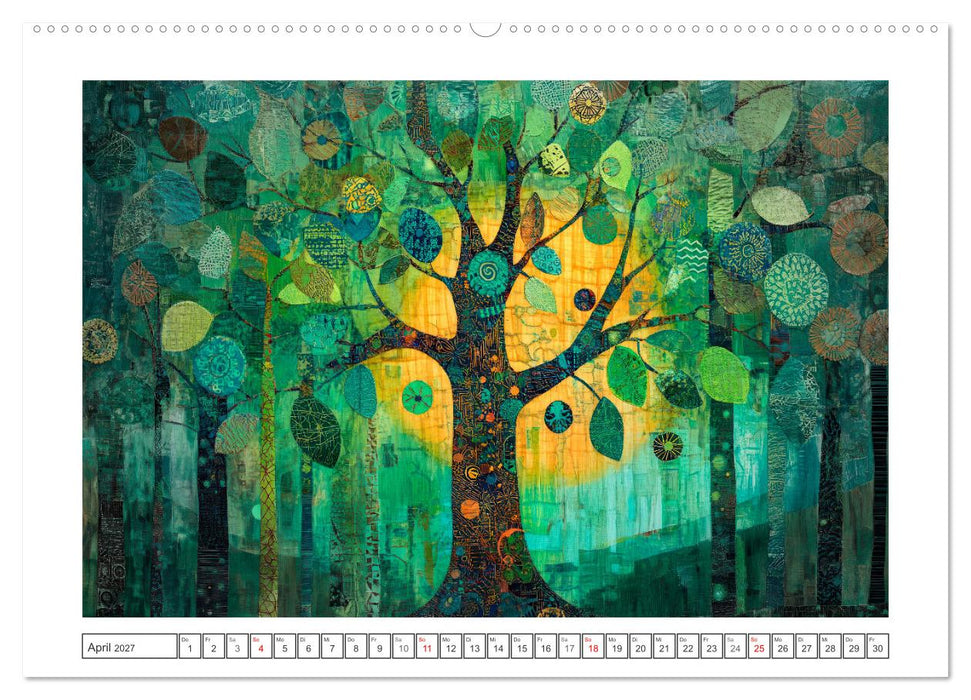 Waldsicht - Ein Lichterspiel (CALVENDO Wandkalender 2027)