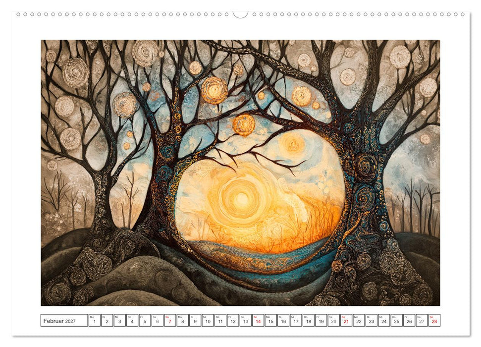 Waldsicht - Ein Lichterspiel (CALVENDO Premium Wandkalender 2027)