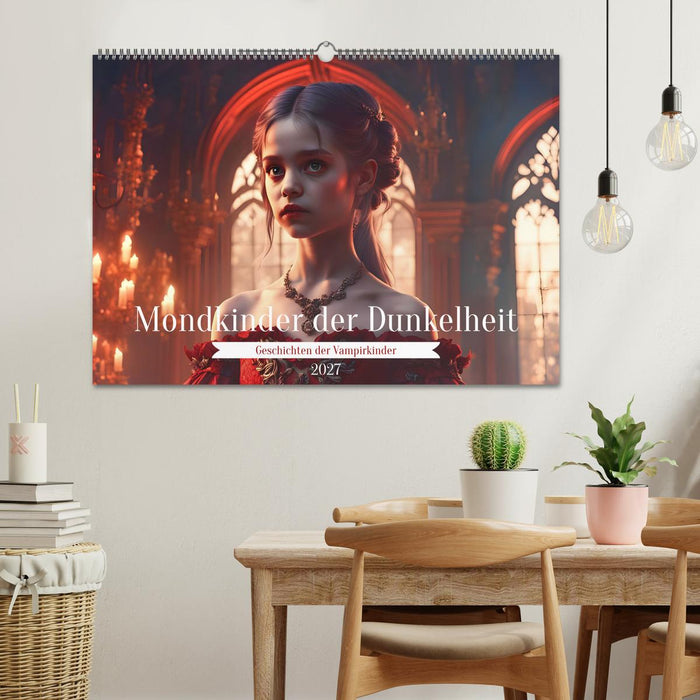 Mondkinder der Dunkelheit (CALVENDO Wandkalender 2027)