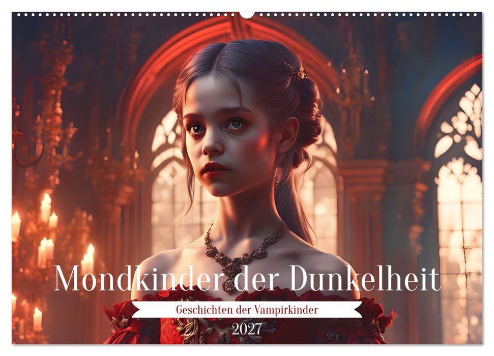 Mondkinder der Dunkelheit (CALVENDO Wandkalender 2027)