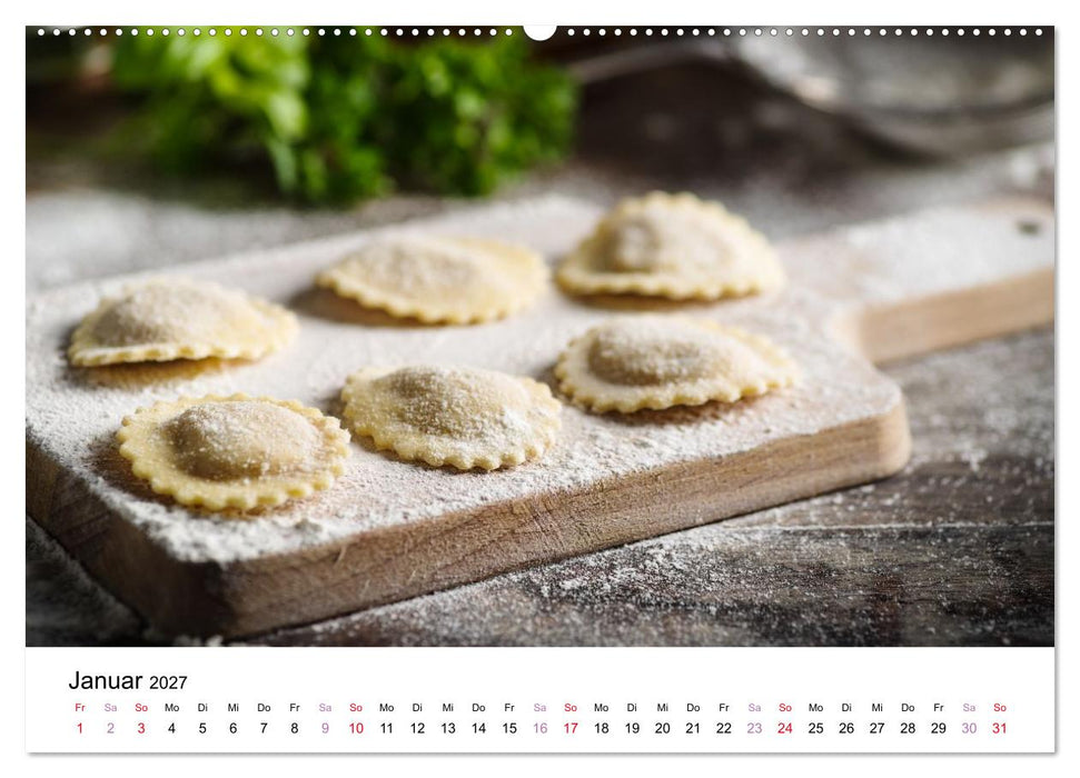 Zwischen Herd und Herz - Stimmungsvolle Küchenmomente für das ganze Jahr (CALVENDO Premium Wandkalender 2027)