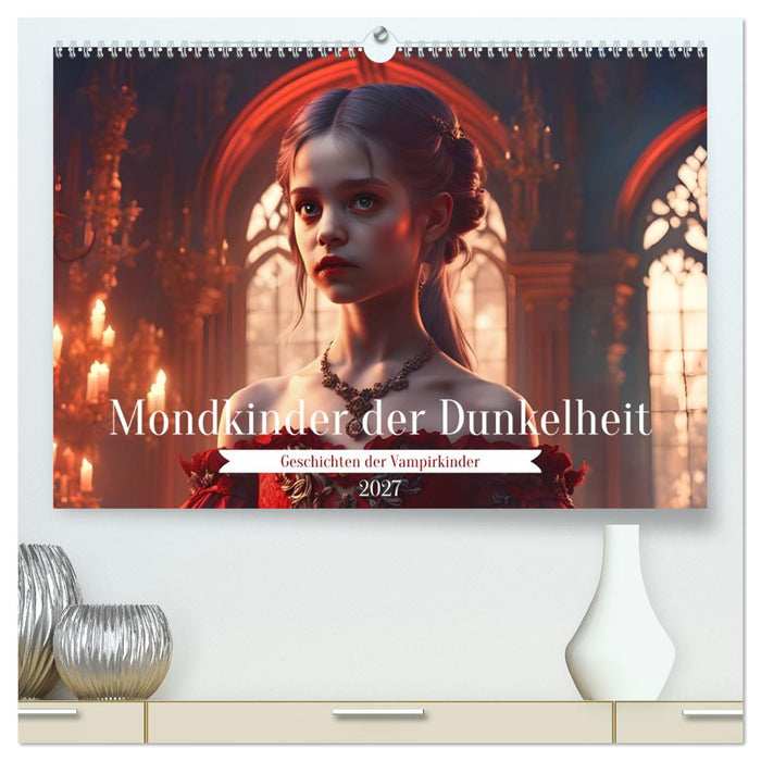 Mondkinder der Dunkelheit (CALVENDO Premium Wandkalender 2027)