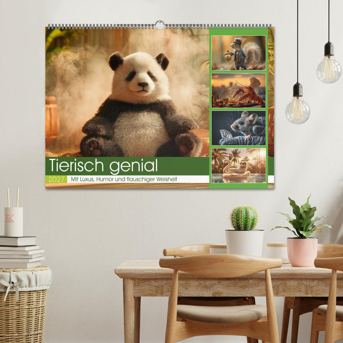 Tierisch genial (CALVENDO Wandkalender 2027)