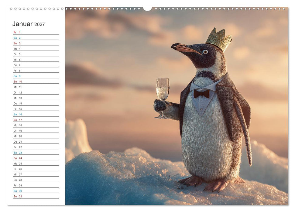 Tierisch genial (CALVENDO Wandkalender 2027)