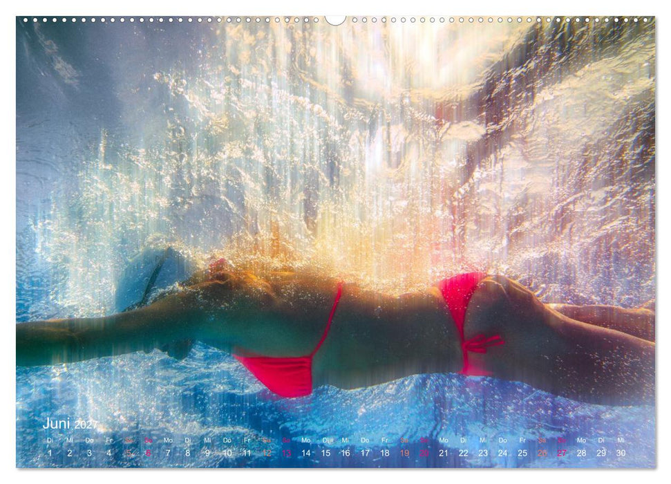 SCHWIMMGLÜCK (CALVENDO Premium Wandkalender 2027)