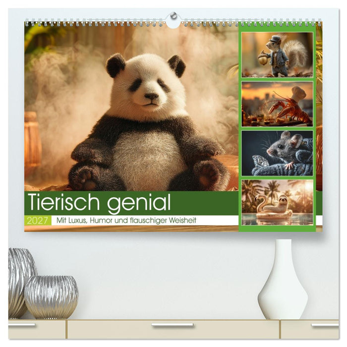 Tierisch genial (CALVENDO Premium Wandkalender 2027)