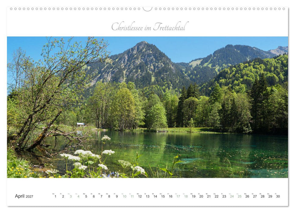 Wanderlust Oberstdorf (CALVENDO Premium Wandkalender 2027)