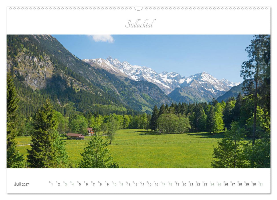 Wanderlust Oberstdorf (CALVENDO Premium Wandkalender 2027)