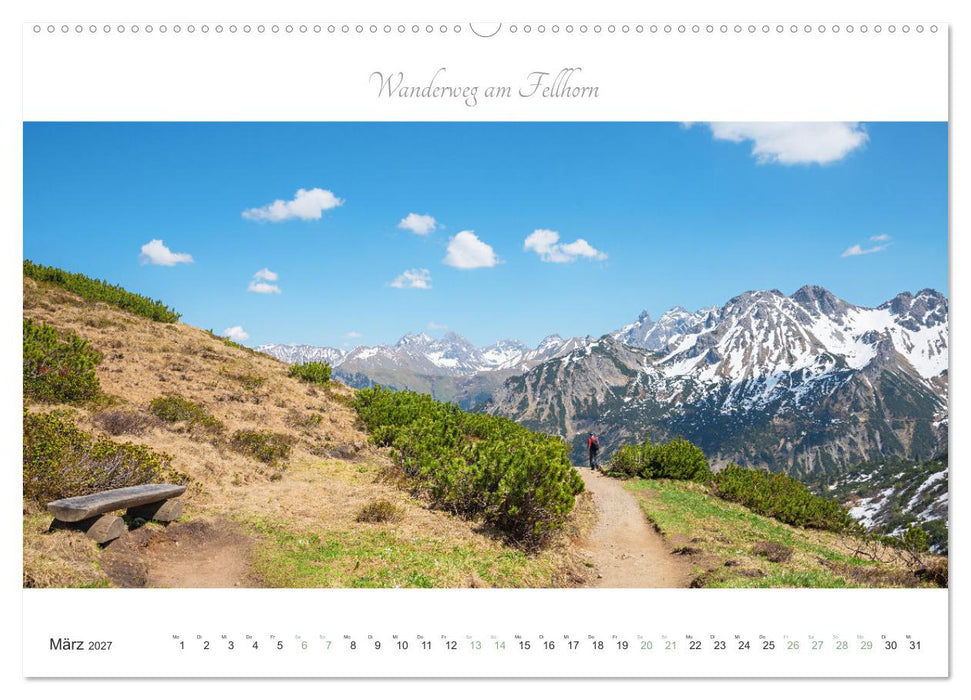 Wanderlust Oberstdorf (CALVENDO Wandkalender 2027)