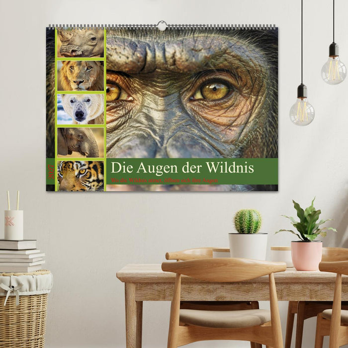 Die Augen der Wildnis (CALVENDO Wandkalender 2027)