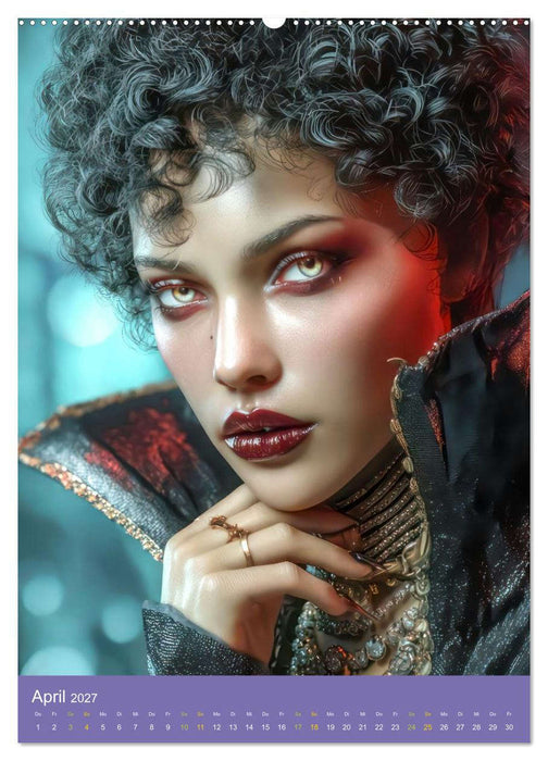Sinnliche Vampirfrauen - Gefährlich verführerisch (CALVENDO Wandkalender 2027)