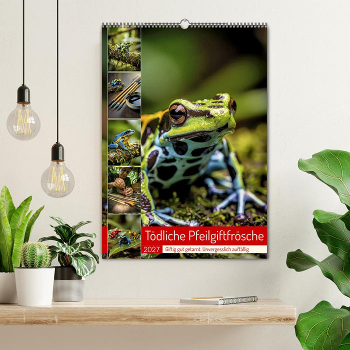 Tödliche Pfeilgiftfrösche (CALVENDO Wandkalender 2027)