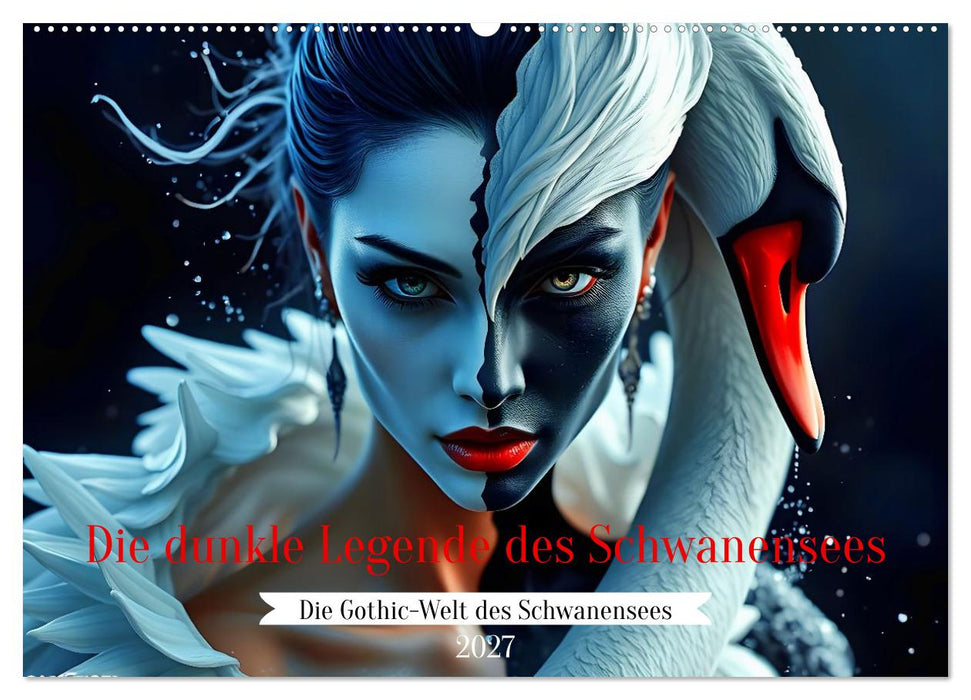 Die dunkle Legende des Schwanensees (CALVENDO Wandkalender 2027)