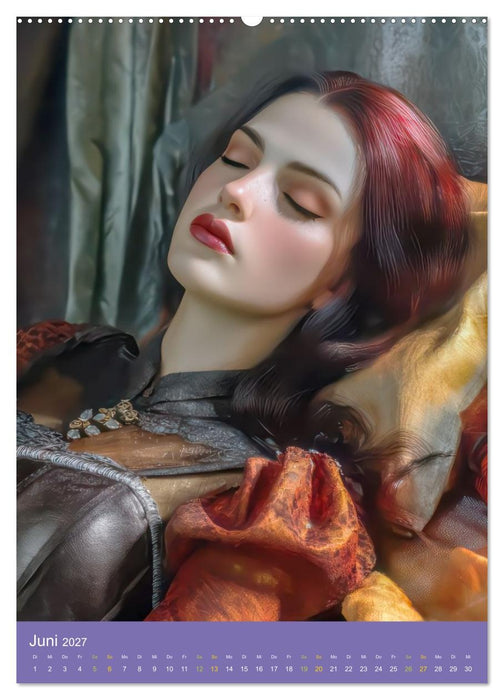 Sinnliche Vampirfrauen - Gefährlich verführerisch (CALVENDO Premium Wandkalender 2027)