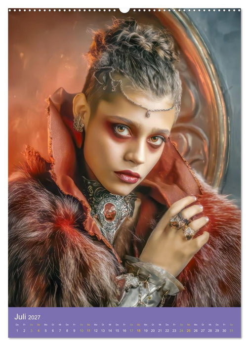 Sinnliche Vampirfrauen - Gefährlich verführerisch (CALVENDO Premium Wandkalender 2027)