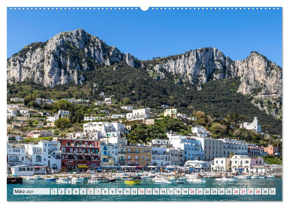 Amalfiküste und Capri - Sehnsuchtsorte (CALVENDO Wandkalender 2027)
