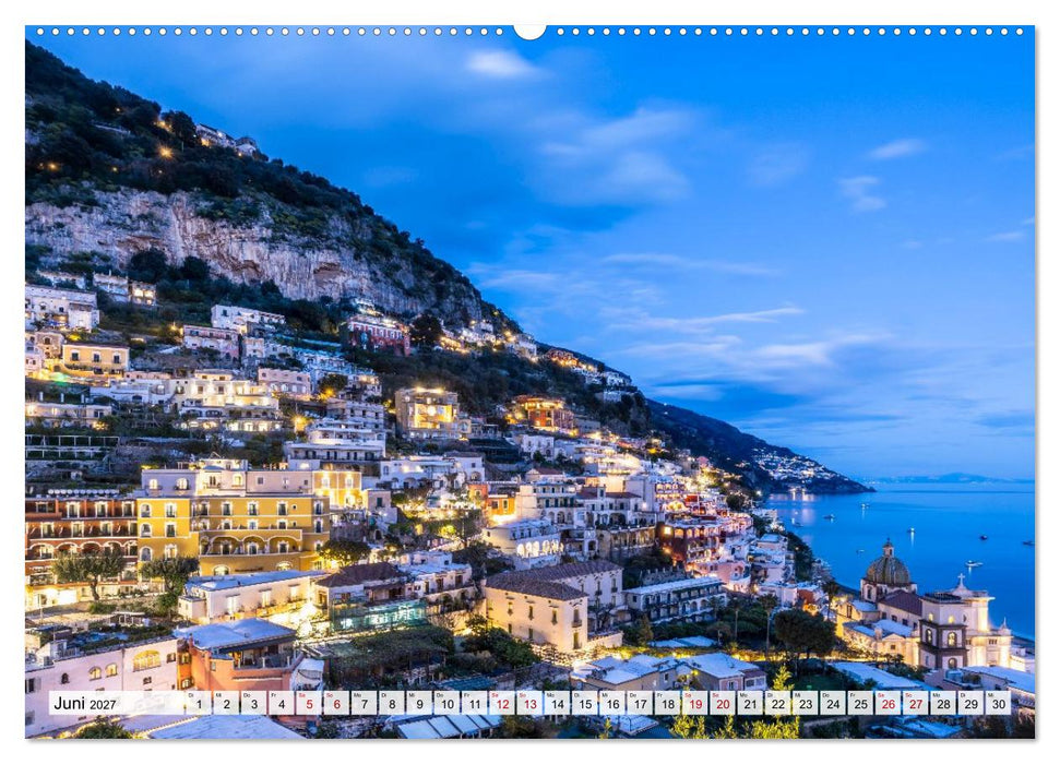 Amalfiküste und Capri - Sehnsuchtsorte (CALVENDO Wandkalender 2027)
