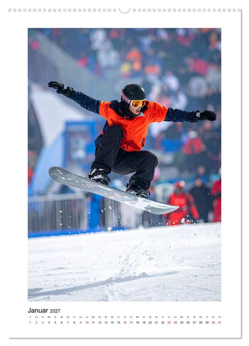 Wintersport Adrenalin (CALVENDO Premium Wandkalender 2027)