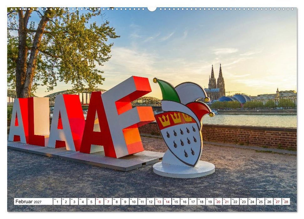 Köln - Facetten einer Stadt (CALVENDO Premium Wandkalender 2027)