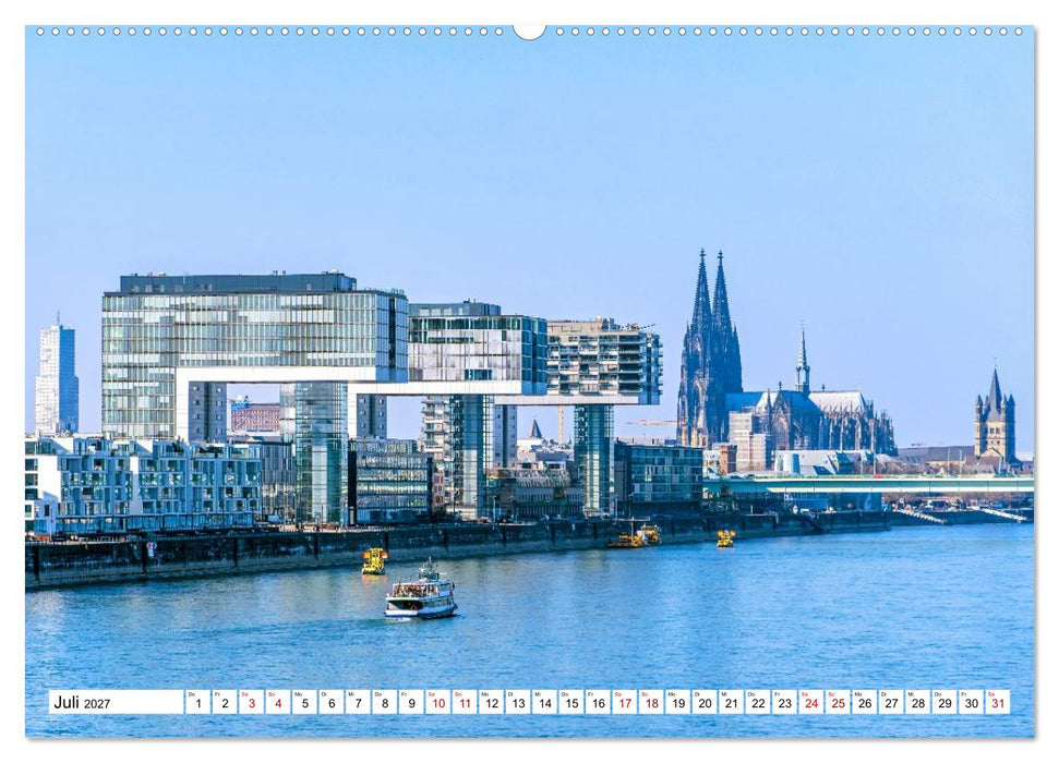 Köln - Facetten einer Stadt (CALVENDO Premium Wandkalender 2027)