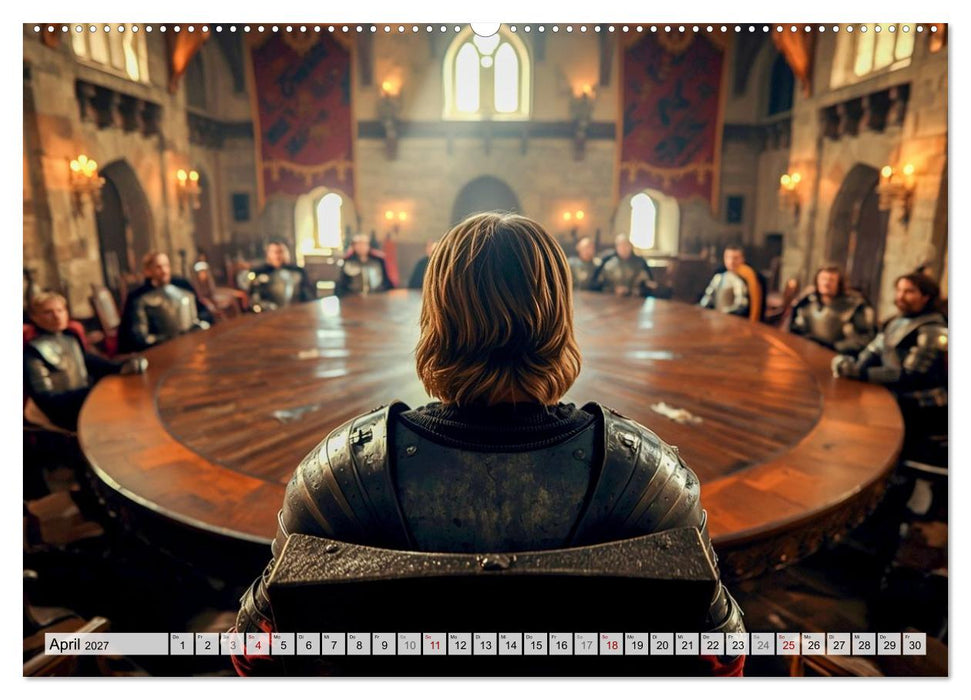 Camelot – Aufstieg und Fall einer Legende (CALVENDO Wandkalender 2027)