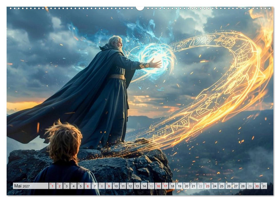 Camelot – Aufstieg und Fall einer Legende (CALVENDO Wandkalender 2027)