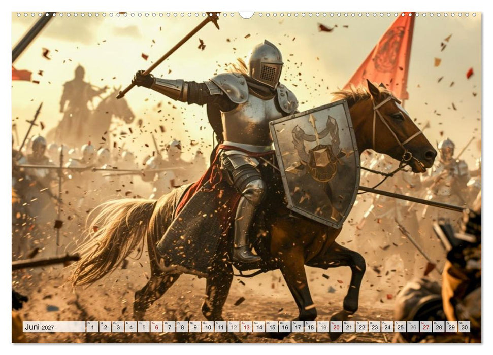 Camelot – Aufstieg und Fall einer Legende (CALVENDO Wandkalender 2027)
