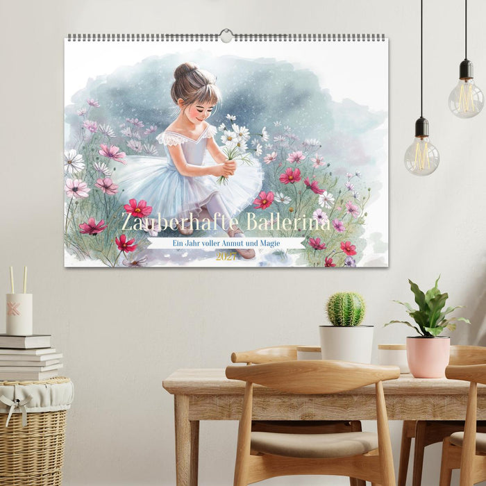 Zauberhafte Ballerina (CALVENDO Wandkalender 2027)
