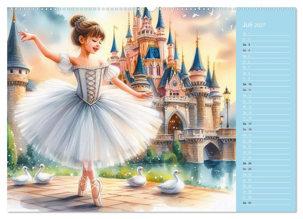 Zauberhafte Ballerina (CALVENDO Premium Wandkalender 2027)