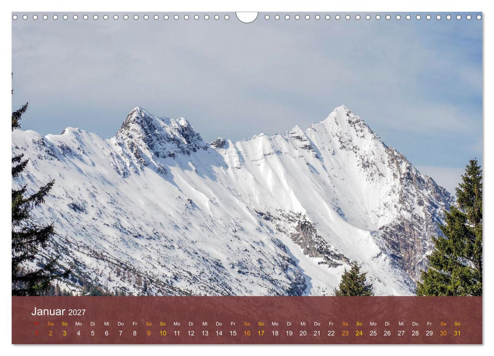 Leutasch - schöne Bergwelt (CALVENDO Wandkalender 2027)