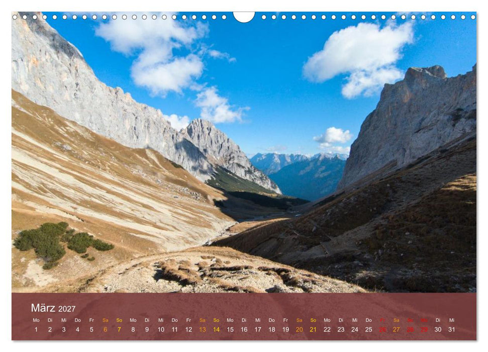 Leutasch - schöne Bergwelt (CALVENDO Wandkalender 2027)