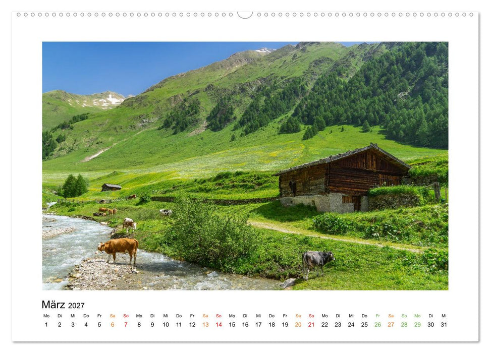Südtirol - Traumhafte Berge und Seen im Norden Italiens (CALVENDO Premium Wandkalender 2027)