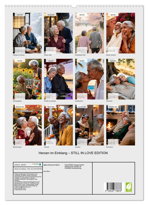 Herzen im Einklang – STILL IN LOVE EDITION (CALVENDO Premium Wandkalender 2027)