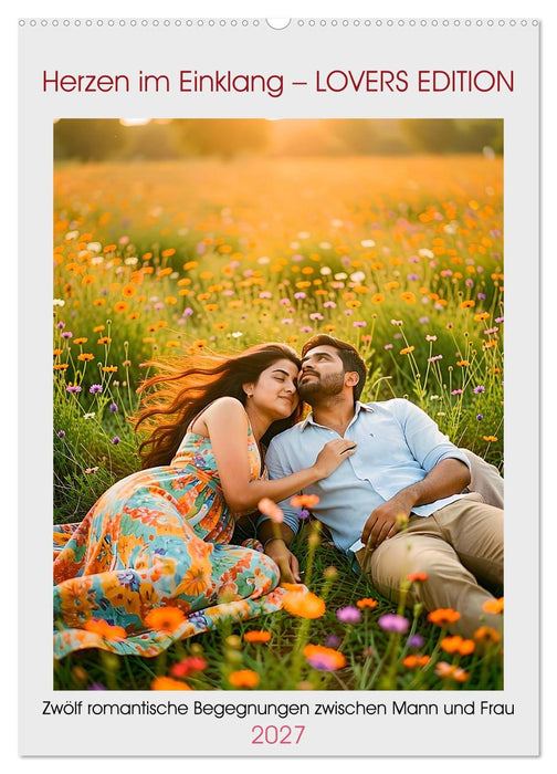 Herzen im Einklang – LOVERS EDITION (CALVENDO Wandkalender 2027)