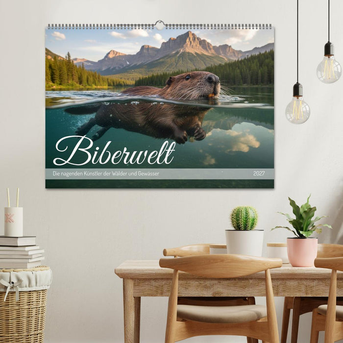 Biberwelt (CALVENDO Wandkalender 2027)