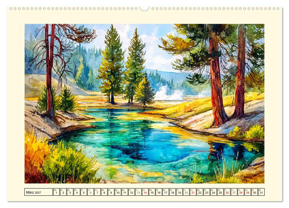 USA Impressionen. Zwischen Metropolen und Nationalparks (CALVENDO Wandkalender 2027)