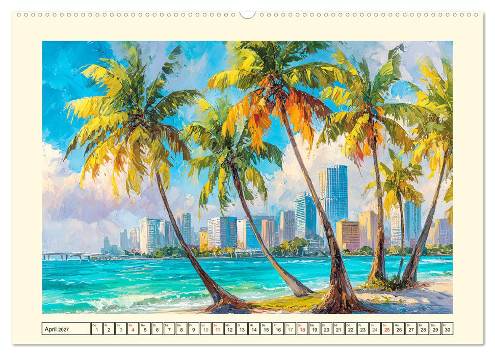 USA Impressionen. Zwischen Metropolen und Nationalparks (CALVENDO Wandkalender 2027)
